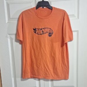 Hot Wheels Short Sleeve Graphic Tee in Orange - M